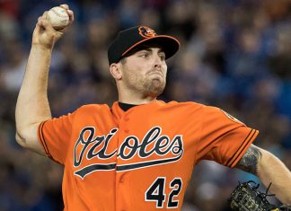 Asher Throws Quality Start But Jays Win 2-1 On Walkoff Homer