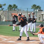 2018 Buck Showalter bunt D3 paint