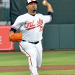 2018 Nestor Cortes Jr LHP Feb 24 paint