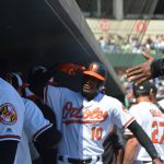 2018 Adam Jones HR Mar 14 paint