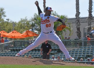 (Sim) Orioles trade Givens and Alberto to SD for four prospects Pic By: Craig Landefeld