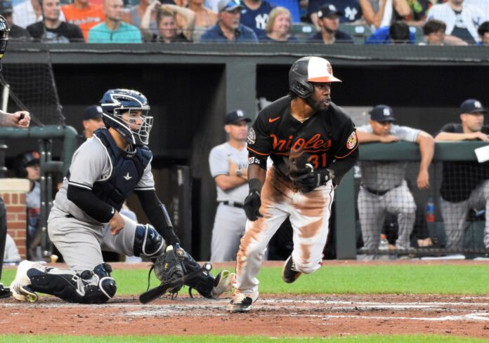 Cedric Mullins 7-22-22 OH Patrick Cavey