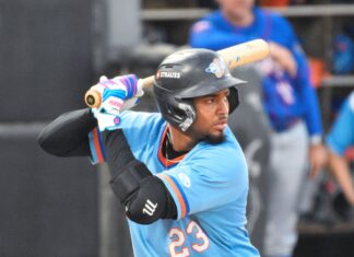 MINOR LEAGUE GAME SUMMARIES FOR 8/23/2026 Leandro Arias 4-18-25 by Patrick Cavey